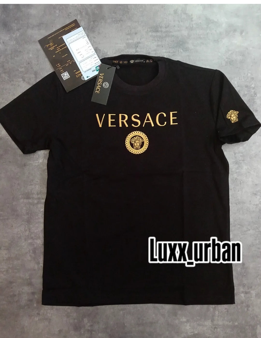 Camiseta manga corta bordada