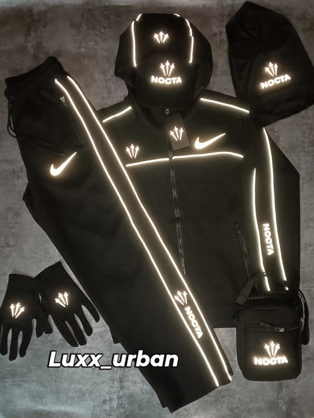 CHÁNDAL CON ACCESORIOS (reflectante)