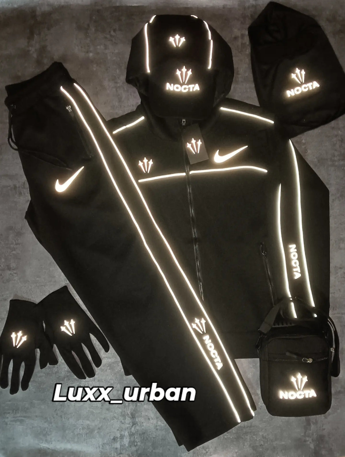 CHÁNDAL CON ACCESORIOS (reflectante)